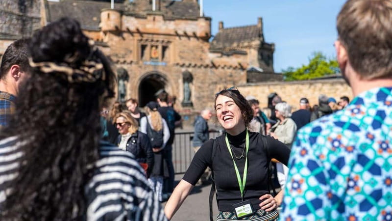 Edinburgh: Edinburgh Castle Guided History Tour with Tickets - Starting on the Royal Mile at Adam Smith’s statue