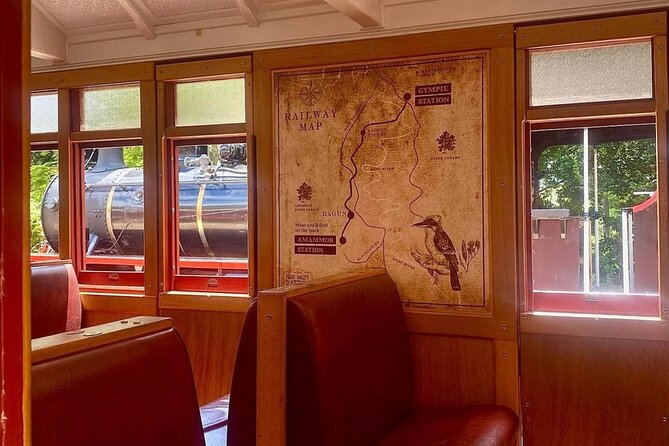 Experience History onboard The Mary Valley Rattler - The Hervey Bay to Gympie detail