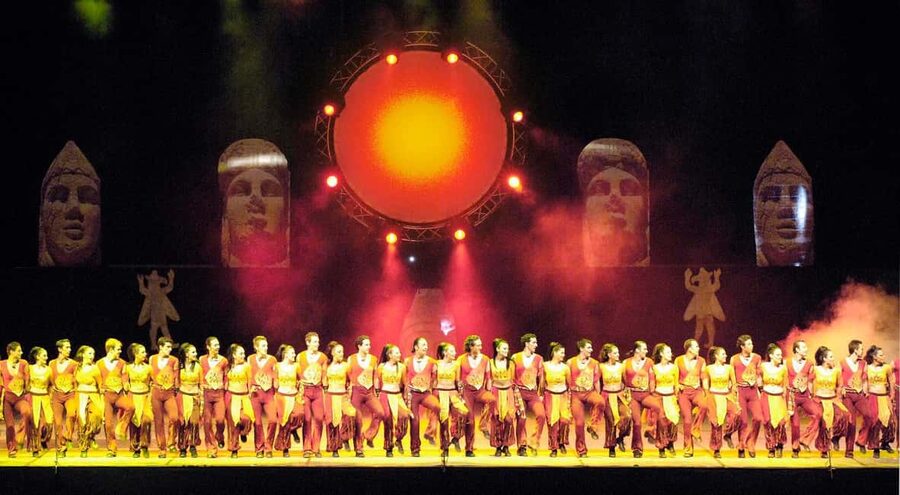 Fire of Anatolia Dance Show at Ancient Aspendos Theater - Arriving at Gloria Aspendos Arena