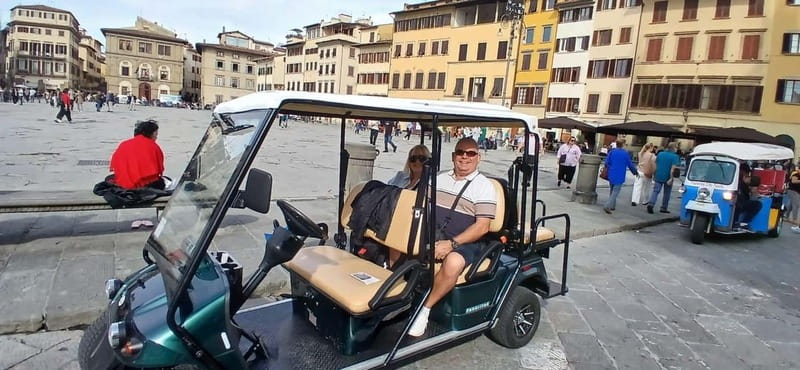 Florence to Fiesole golf cart tour:History & Panoramic views - Key points to know before booking