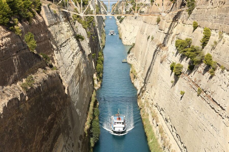 From Athens: Ancient Corinth Day Trip with Canal & VR Guide - Ancient Corinth, where Greek and Roman stories meet