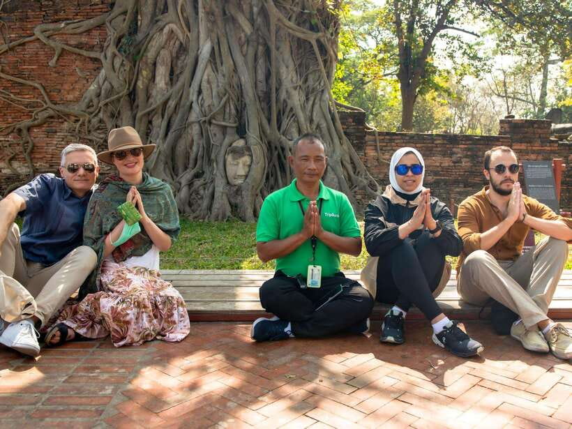 From Bangkok: Ayutthaya Historical Park Guided Day Trip - Wat Chaiwatthanaram and its tall stone towers
