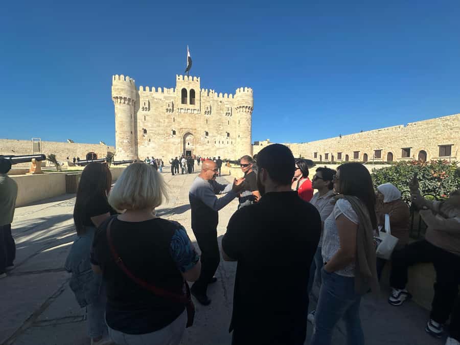 From Cairo: Historical Alexandria Shared Day Tour with Lunch - Qaitbay Citadel at the Water’s Edge