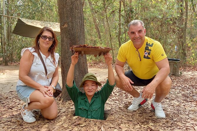 From Ho Chi Minh: Cu Chi Tunnels Half-Day History Tour with Guide - Command centers, bunkers, and underground life