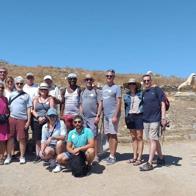 From Mykonos: Ancient Delos Tour - Walking through the ancient city
