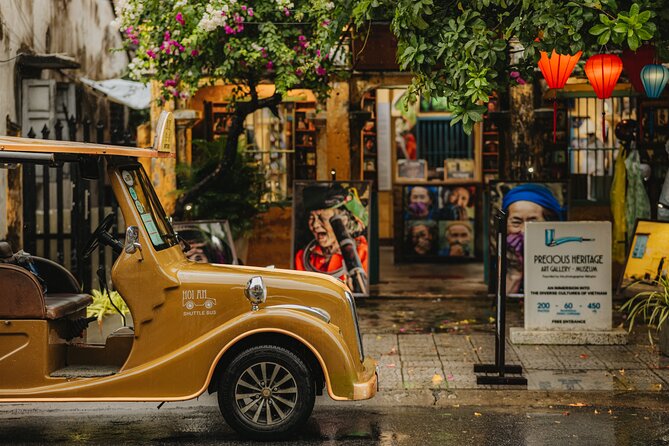Heritage Adventure Private Tour by Electric Car - Phan Bội Châu Street’s yellow houses