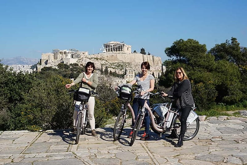 Historic Athens: Small Group Electric Bike Tour - Pnyx and Philopappos Hill: the payoff for the uphill ride