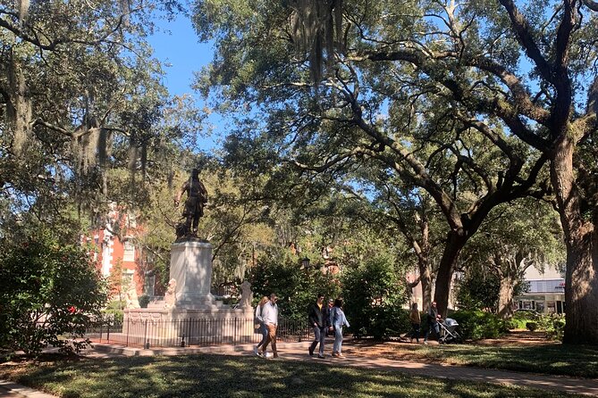 Historical Bike Tour of Savannah and Keep Bikes After Tour - Chippewa Square and Savannah’s movie connection