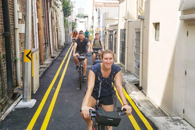 Historical Singapore Bike Tour on Full-Sized Bicycles - Marina Bay, the Esplanade, and the Giant Observation Wheel