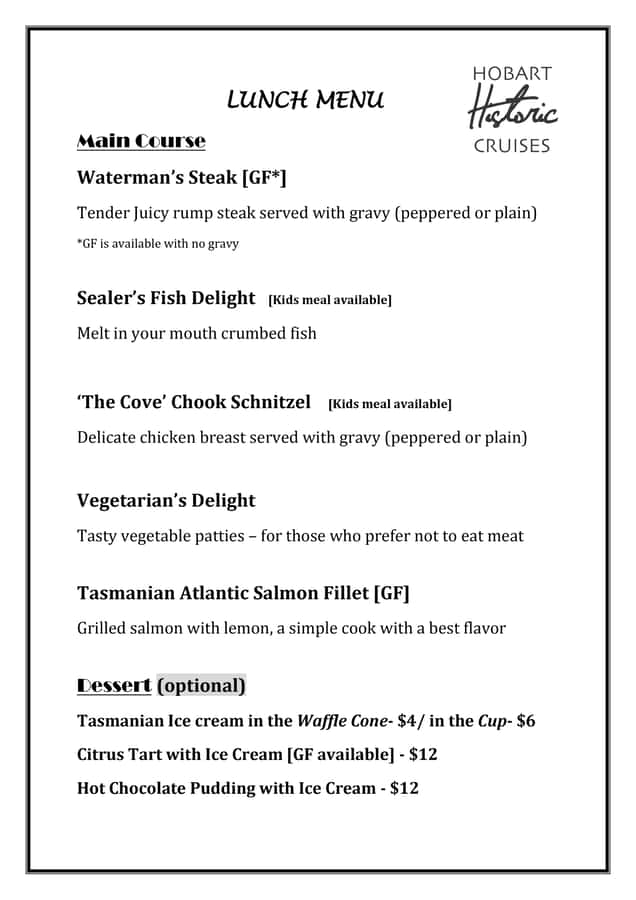 Hobart: Historic Lunch Cruise - Who will enjoy this Hobart cruise?
