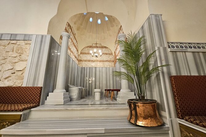 Istanbul Gedikpasa Historical Turkish Bath with Privacy Option - Tea, Turkish delight, and a gentle finish