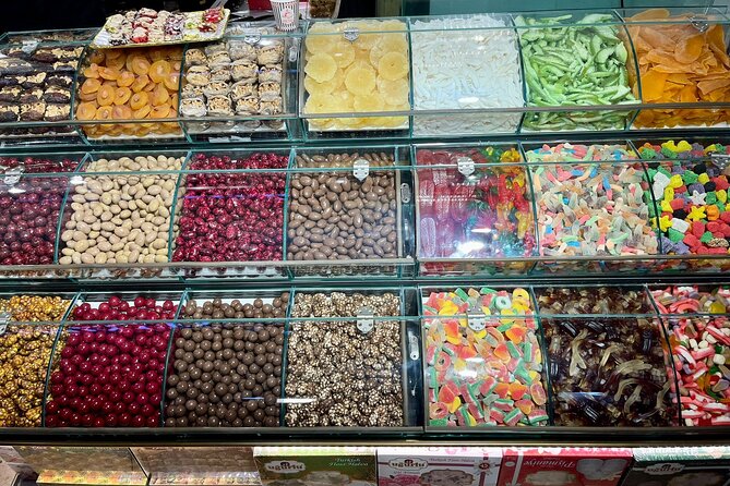 Istanbul Spice Market & Historic Centre Food Tour w/ 10 Tastings - A rooftop lunch with mezze, bread, and kebab
