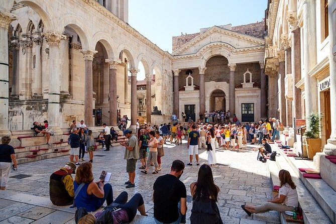 Jewish Heritage & Diocletian's Palace Private Split Tour - Fruit’s Square brings in Croatian literary life