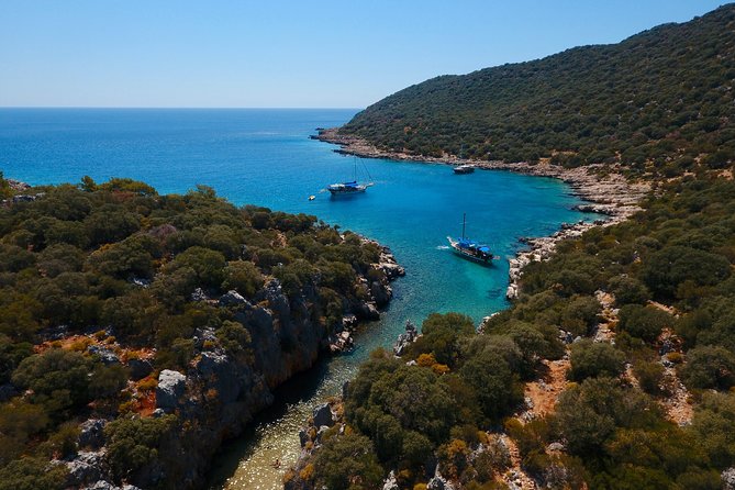 Kas: Kekova Island Sunken City & Historical Sites Boat Tour - The boat ride from Kaş to İnönü Bay