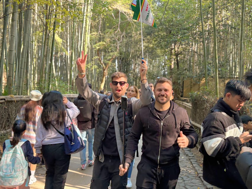 Kyoto: Fushimi Inari, Kinkakuji, Bamboo Grove 1 Day Bus Tour - Arashiyama lunch beside Togetsukyo Bridge