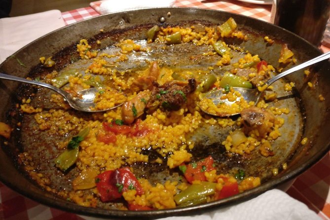 Madrid Local's Tapas Tour Dinner with a side of History - The sit-down dinner at Plaza de Isabel II