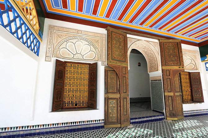 Marrakech Historical and Cultural Tour - Half Day City Tour - Bahia Palace and the art of royal living