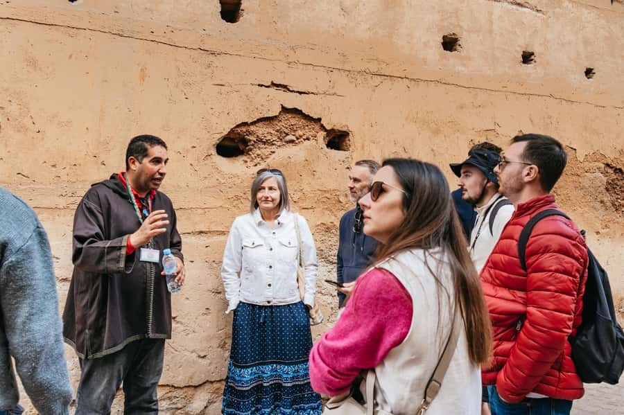 Marrakech: Saadian Tombs & Bahia Palace, Medina Guided Tour - Mellah and the changing face of the medina