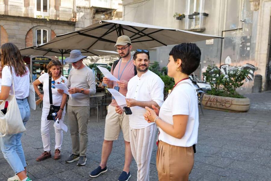 Naples: Historic Center and Sansevero Chapel Walking Tour - Piazza Luigi Miraglia and the old center between landmarks