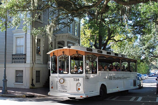Narrated Historic Savannah Sightseeing Trolley Tour - Reynolds Square, Leopold’s, and the best post-tour plan