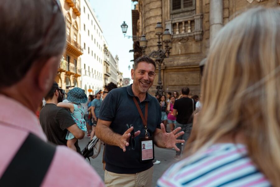 Palermo: UNESCO World Heritage Sites Guided Walking Tour - Teatro Massimo gives you a grand starting point