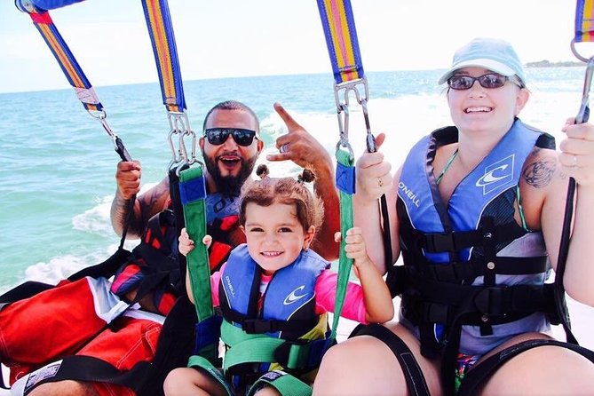 Parasailing over the Historic Key West Seaport - The Crew Makes a Real Difference
