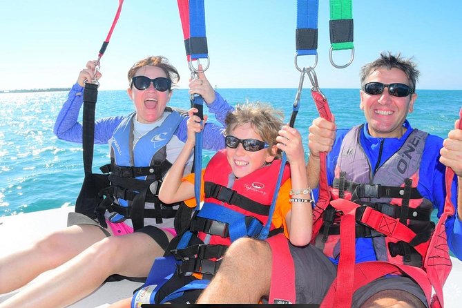 Parasailing over the Historic Key West Seaport - Photos, Cameras, and What Costs Extra