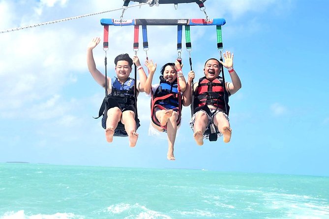 Parasailing over the Historic Key West Seaport - The Boat Ride Before You Fly