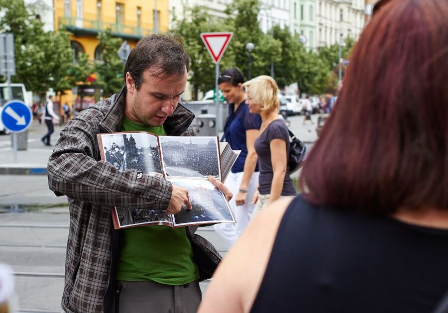 Prague: Communism History and Nuclear Bunker Guided Tour - The tram ride changes the point of view