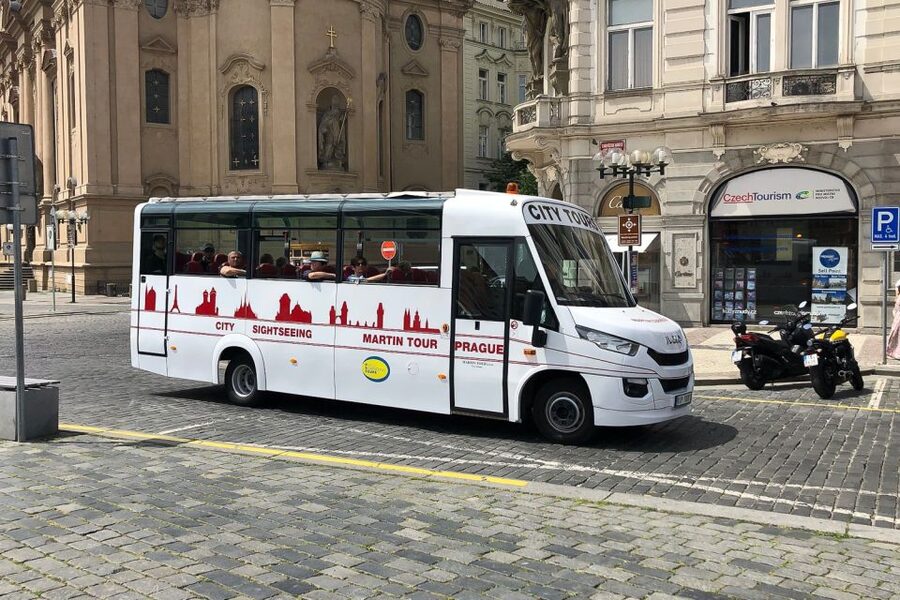 Prague: Historic City Center Bus Tour with Top Sights - What the bus is really like