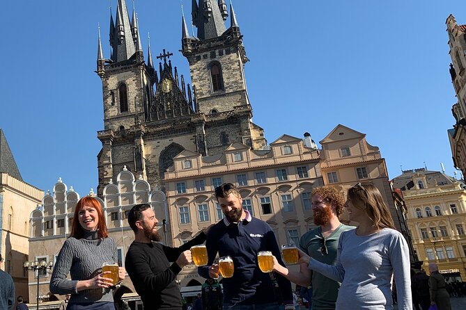 Prague Historic Pub Tour with Drinks Included - Wenceslas Square: a strong start in New Town
