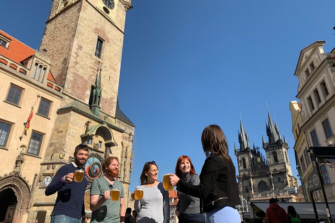 Prague Historic Pub Tour with Drinks Included - Walking conditions, timing, and who should book