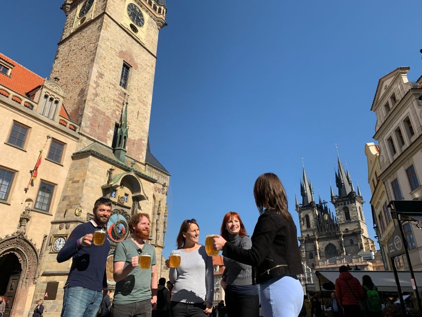Prague: Historic Pubs Tour with Drinks - Starting beside Saint Wenceslas