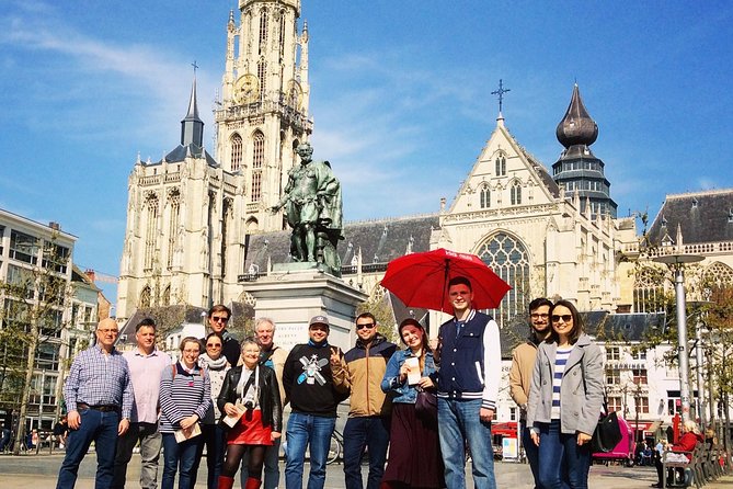 Private tour: Highlights & History of Antwerp - Hendrik Conscience Square and St. Carolus Borromeus Church