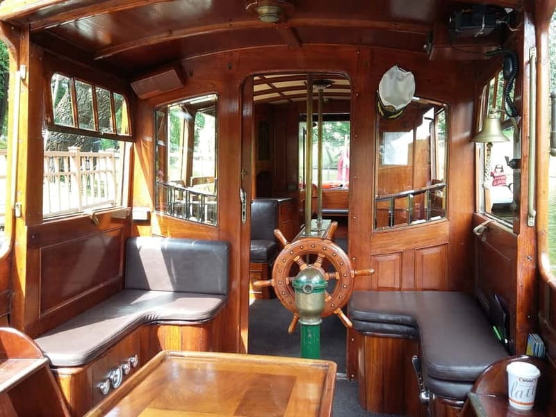 Riga: Canal & Daugava Cruise on a Historic Wooden Boat - Andrejosta, Riga Castle, and the return route