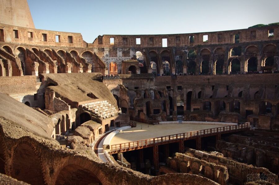 Rome: Ancient History and Colosseum Underground Tour - The arena floor and the gladiator viewpoint