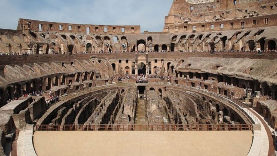 Rome: Ancient History and Colosseum Underground Tour - The underground chambers and hidden passages