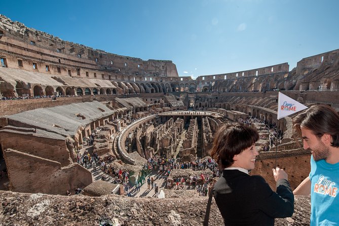 Rome: Colosseum Arena Floor, Roman Forum and Palatine Hill Tour - How the guide and group shape the experience