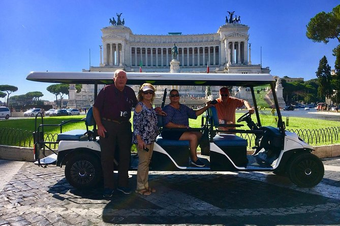 Rome in Golf Cart 4 Hours History & have Fun - Why a golf cart works well in Rome
