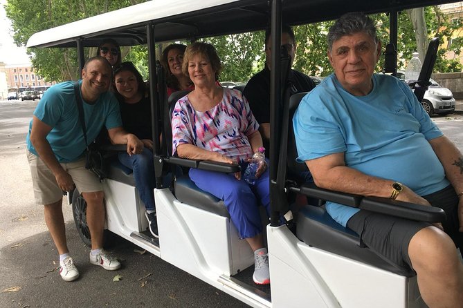 Rome in Golf Cart 4 Hours History & have Fun - Sant’Ignazio and the surprise of the painted ceiling