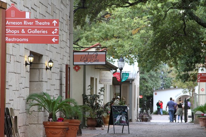 San Antonio Full-Day Historic City Tour - La Villita begins with art and local character