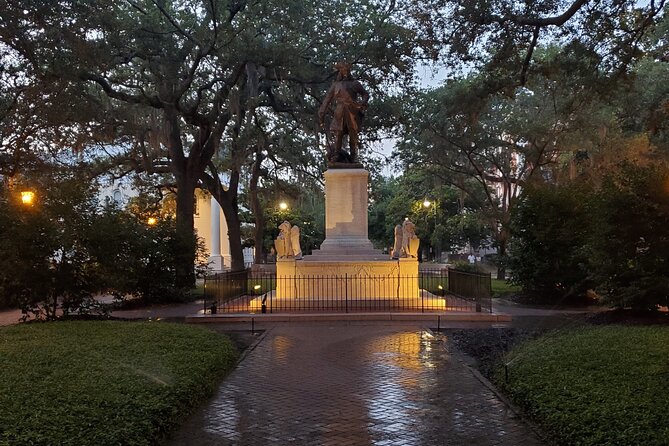 Savannah History and Haunts Candlelit Ghost Walking Tour - Meeting near Chippewa Square