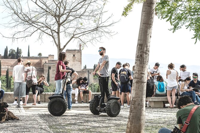 Segway Your Way Through Granada's History: The Ultimate Ride - Paseo de los Tristes and the Darro setting