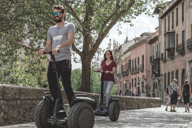 Segway Your Way Through Granada's History: The Ultimate Ride - San Nicolas and the Alhambra panorama
