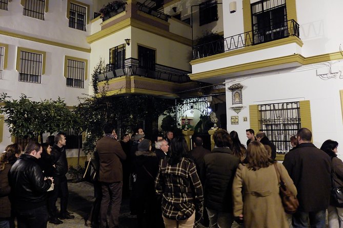 Seville Evening Historical Tour with Haunted History - Plaza de Alfalfa and the city beyond Santa Cruz
