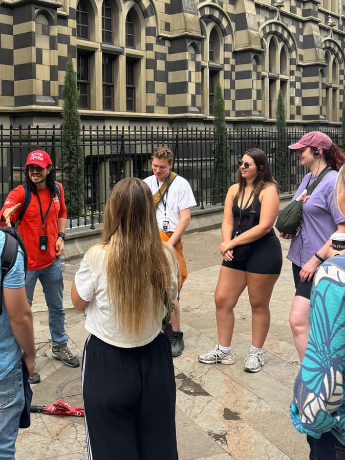 Shared Medellín Downtown Tour with Wireless Audio - La Alpujarra and the railway story