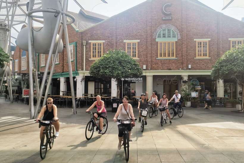 Singapore: Historical Half-Day Bike Tour - Following the Singapore River into the past