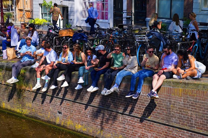 Skipping Lines & Sipping Beers: A History Tour of Amsterdam - A warm stroopwafel from Amsterdam’s oldest bakery
