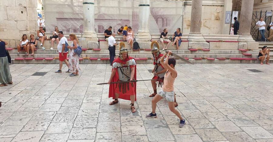 Split: History and Heritage Walking Tour - Meeting under the Roman arch on Peristil Square
