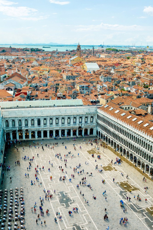 Venice: Bell Tower & St Mark's Square History Gallery Ticket - What you can see from 98 meters